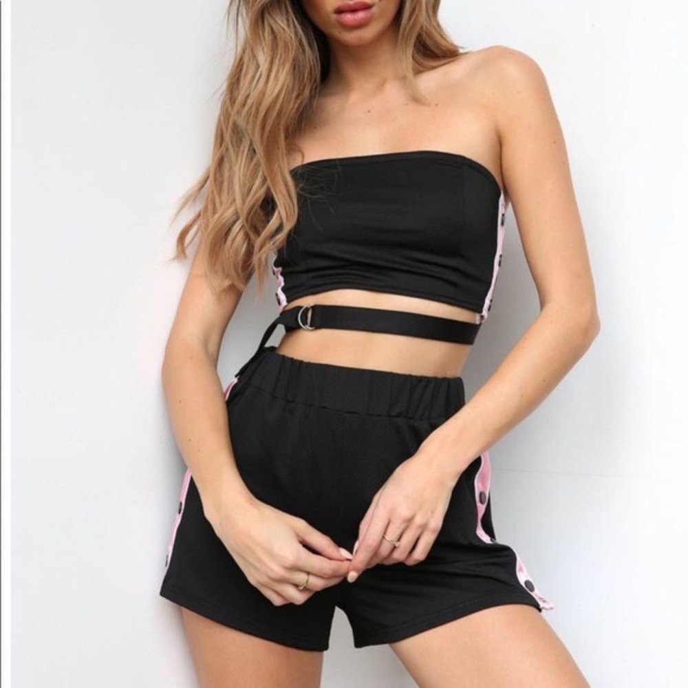 Tiger mist prisma bandeau top